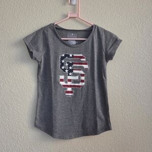 SF Giants American Flag Tee